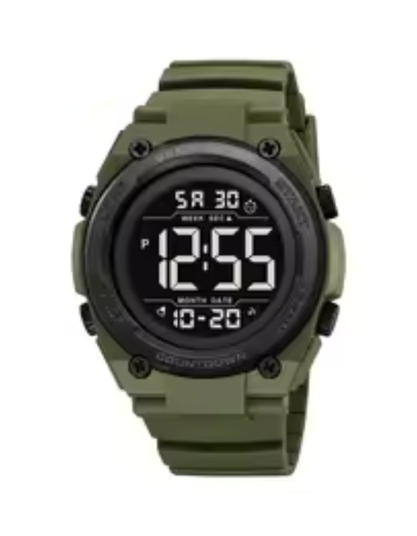 SKMEI 2713 Sports Digital Electronic Dial Watch Chronograph Waterproof Multi functional Men's Clock