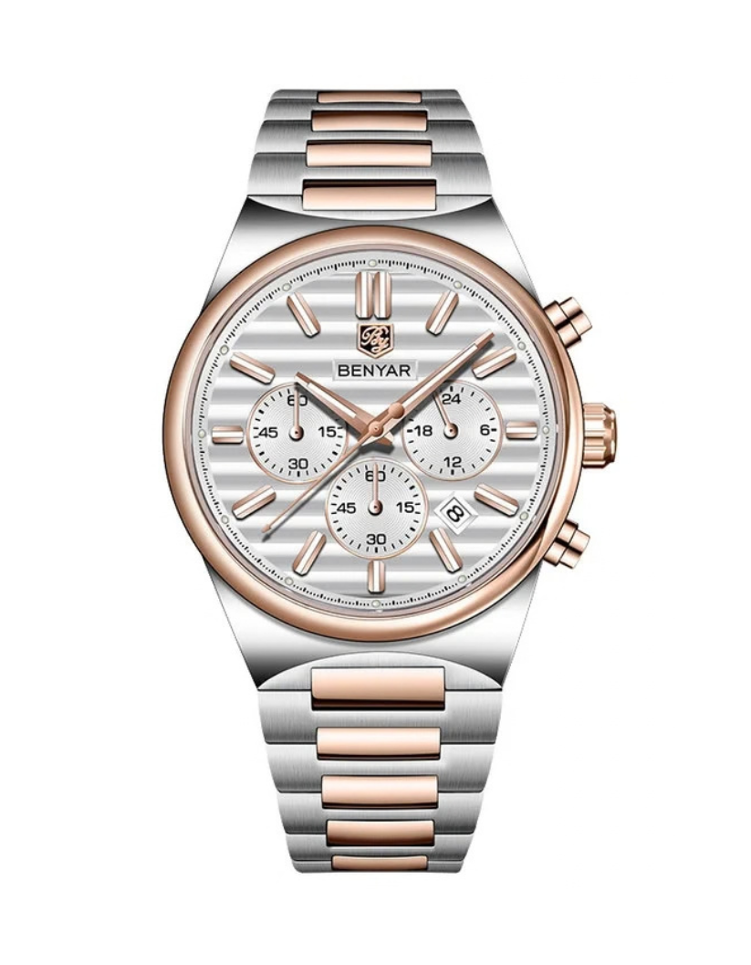 BENYAR Men Watches Luxury Waterproof Sport Quartz Watch Men BY-5214M