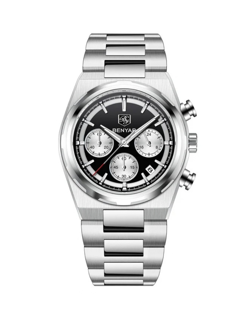 BENYAR Men Watches Luxury Waterproof Sport Quartz Watch BY-5204