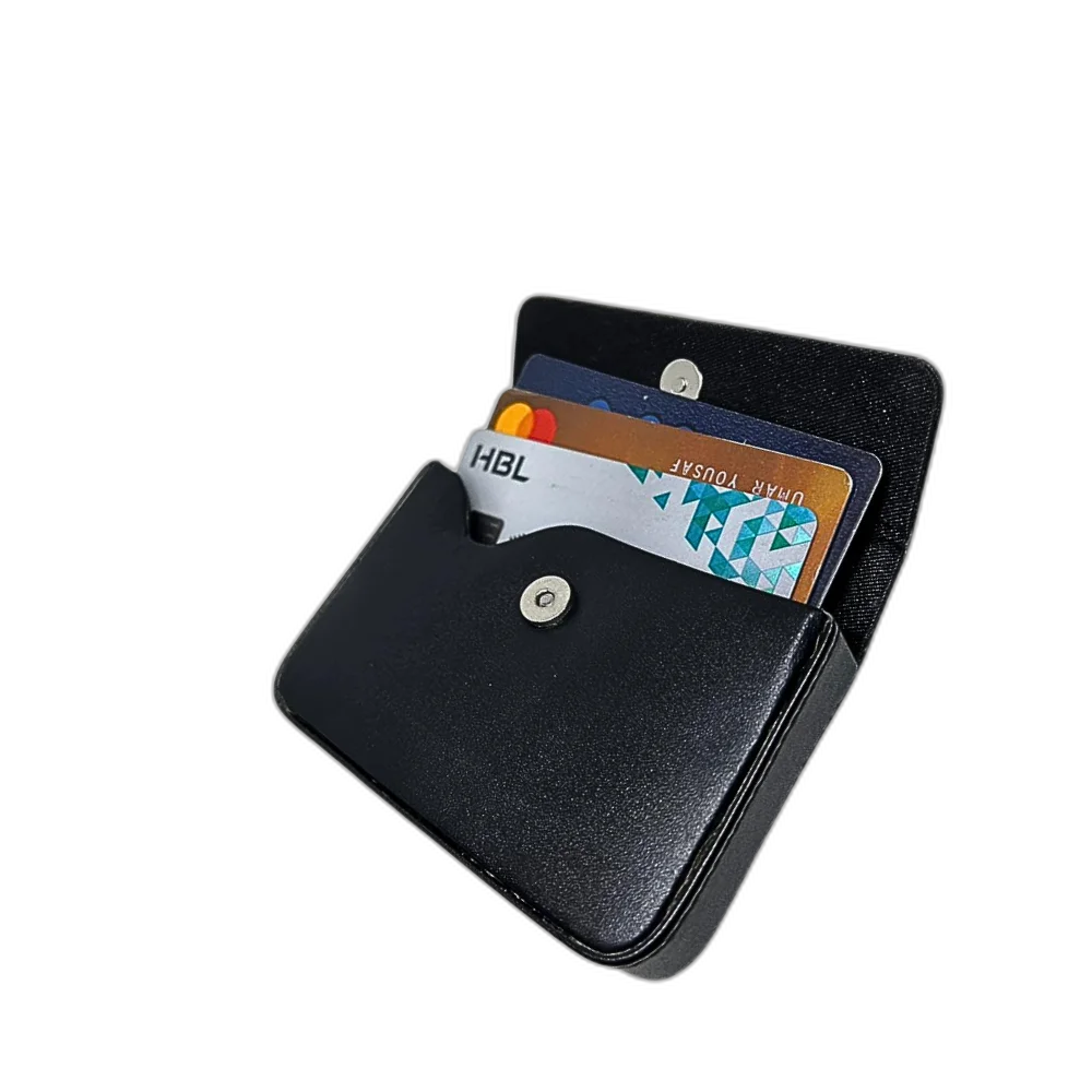Leather Card Holder Wallet for Men