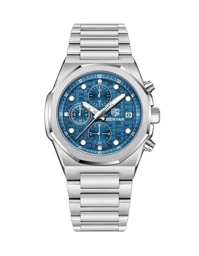 BENYAR Men Watches Luxury Waterproof Sport Quartz Watch BY-5210