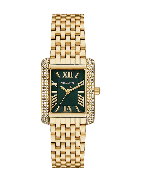 Michael Kors Women's Gold Watch, Green Dial | MK4742