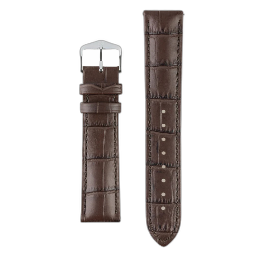 Brown Leather Strap (20mm, 22mm, 24mm)
