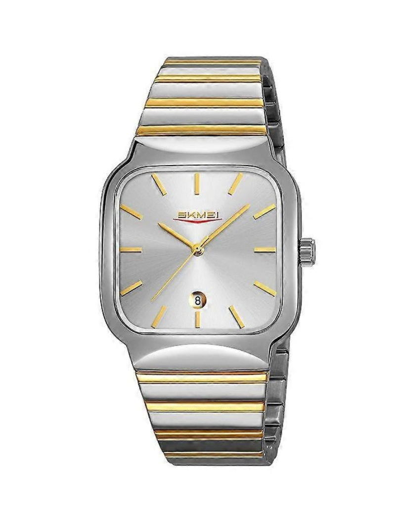 SKMEI 9361 Steel Strap Textured Dial Watch
