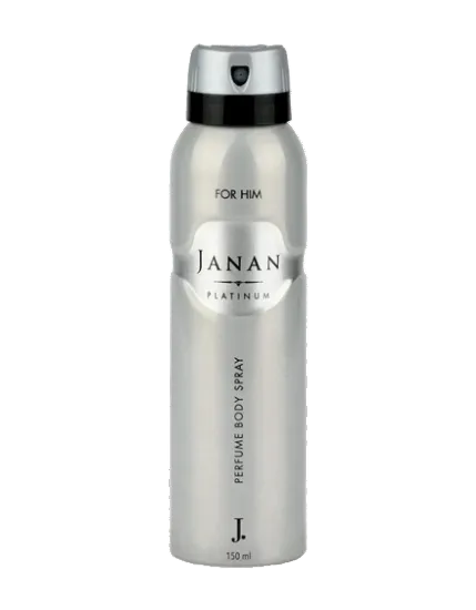 Janan platinum pour homme perfume body spray
