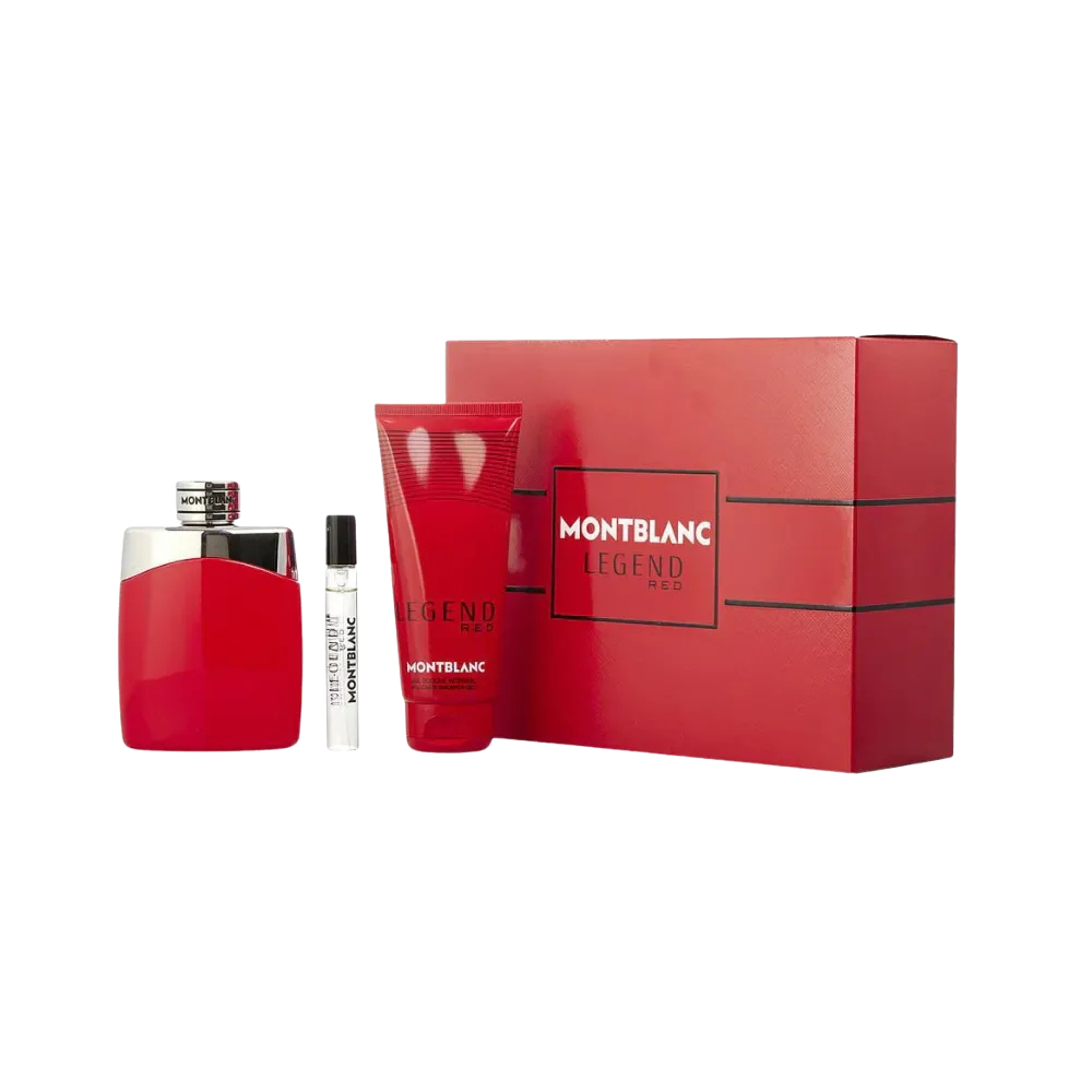 Mont Blanc Legend Red Gift Set for Men | EDP 100ml