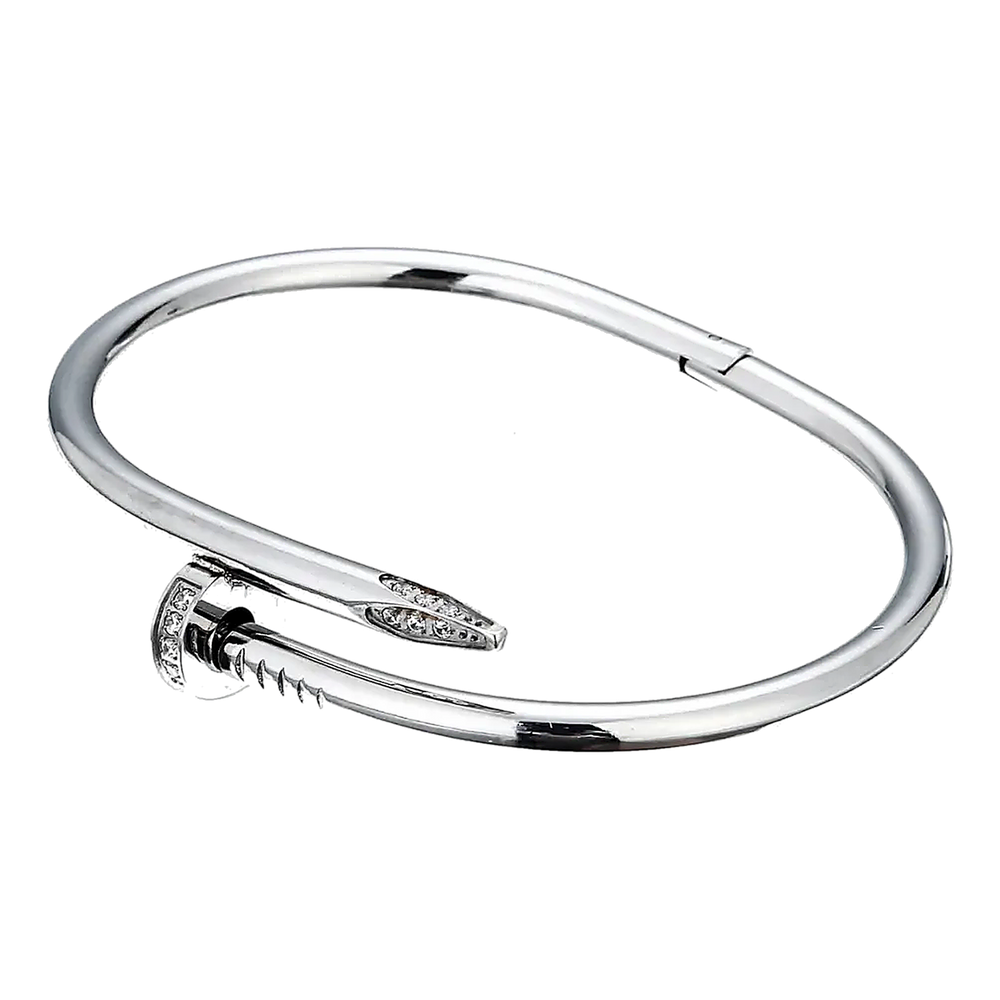Silver Nail Bracelet for Women