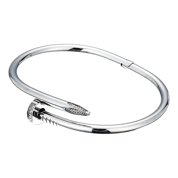 Silver Nail Bracelet for Women