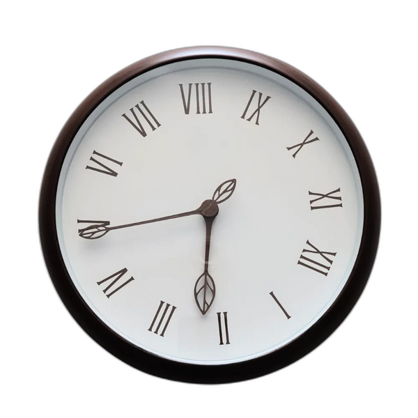 Home Decoration Round Plastic Wall Clock