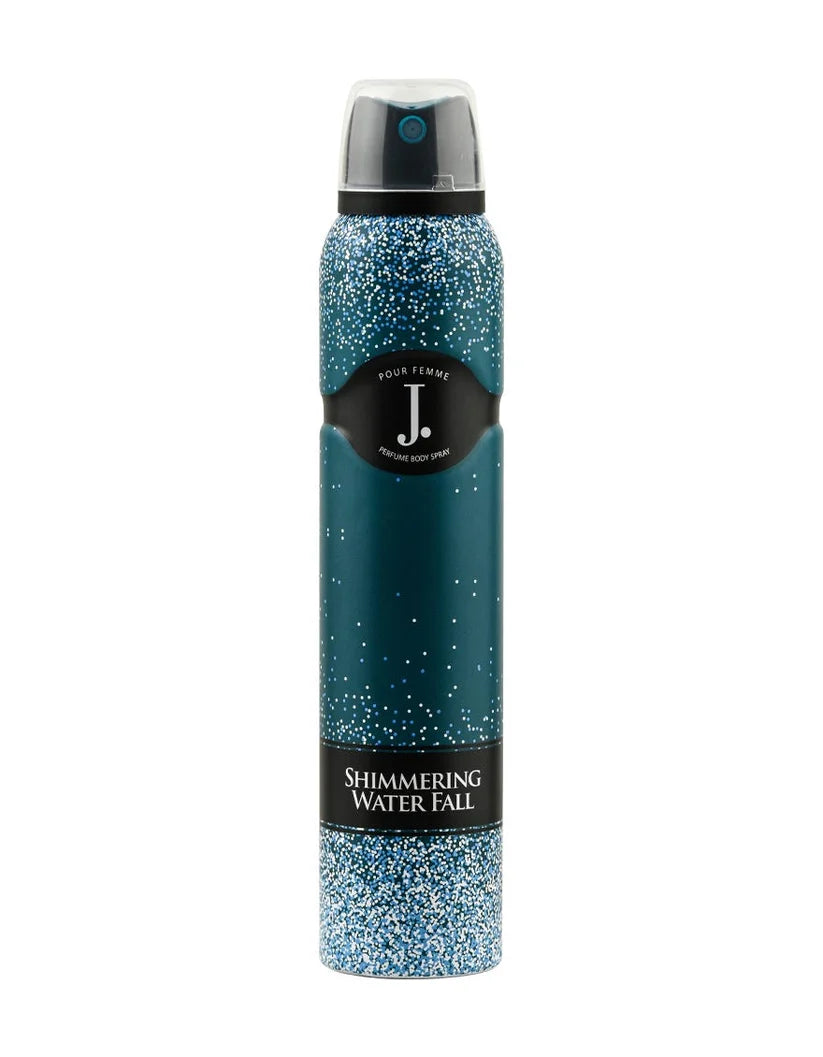 Shimmering water fall pour femme body spray